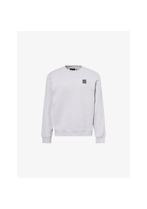 Mens Manors Course Logo-Print Cotton-Jersey Sweatshirt