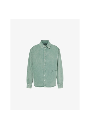 Mens Jacquemus De-Nimes Simon Relaxed-Fit Denim Shirt