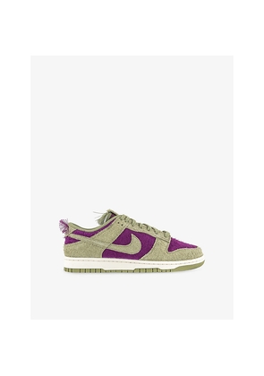 Mens Nike Dunk Low Suede Trainers