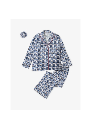 Womens The Disney Store At Selfridges Disney x Skinnydip Unisex Disneyland Mickey Mouse Print Cotton-Jersey Pyjamas