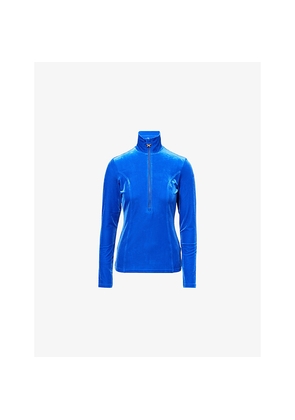 Womens Goldbergh Radient High-Neck Stretch-Woven Ski Sweatshirt