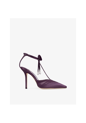 Womens Jimmy Choo Afia 100 Mesh Pumps