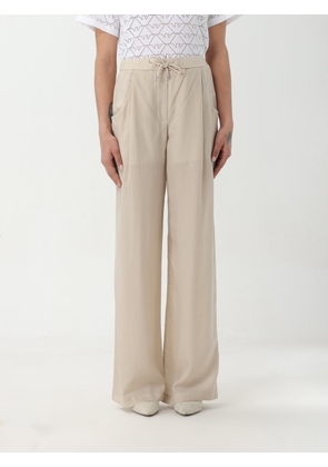 Pants EMPORIO ARMANI Woman color Natural