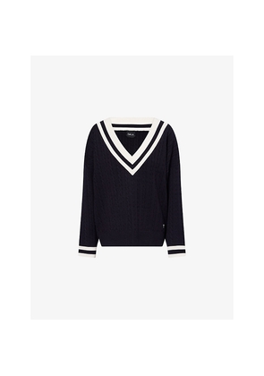 Womens We Are Tala Oversized Cricket Knit Jumper