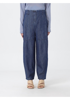 Jeans ALESSIA SANTI Woman color Denim