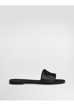 Dolce & Gabbana Badepantolette Aus Gummi - Woman Slides And Mules Black Rubber 37