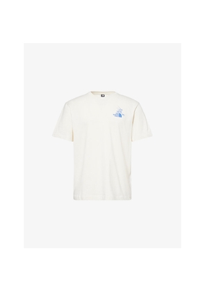 Mens The North Face Mountain Graphic-Print Cotton T-Shirt