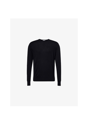 Mens Sunspel Sun Merino Crew Neck