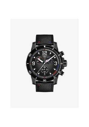 Mens Tissot Supersport Nba Special Edition PVD Coated Stainless-Steel Watch 45.5mm