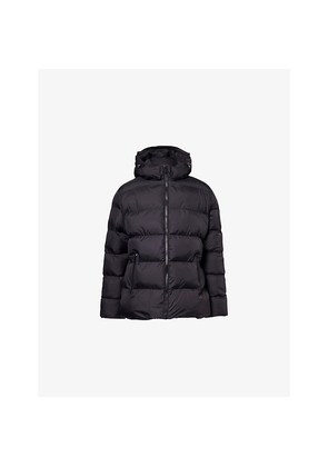 Mens Arne Hooded Short Shell-Padded Puffer Jacket