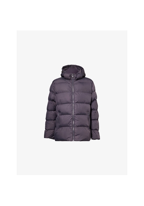 Mens Arne Hooded Short Shell-Padded Puffer Jacket