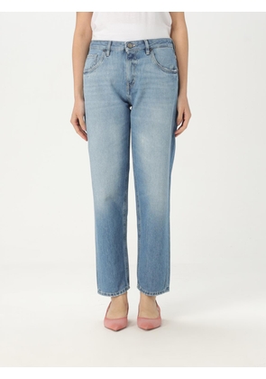 Jeans PT01 Woman color Gnawed Blue