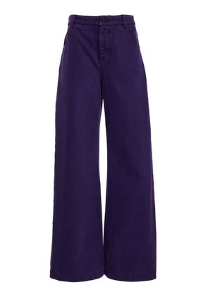 Christopher Esber Low-Rise Wide-Leg Corduroy Jeans - Moda Operandi