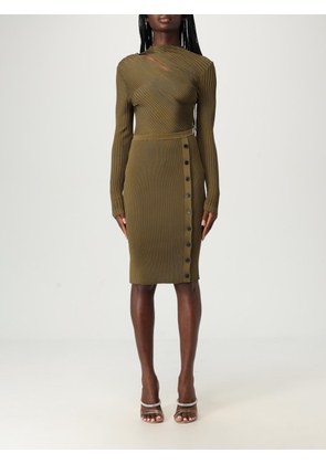 Dress SELF-PORTRAIT Woman color Green