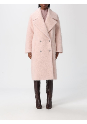 Coat BOSS Woman color Fuchsia