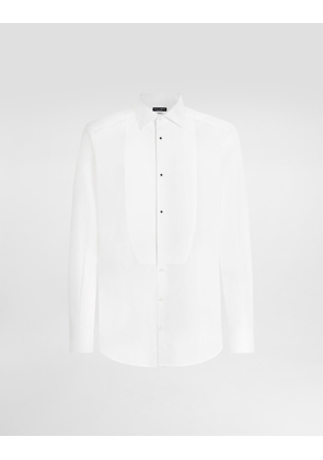 Dolce & Gabbana Camicia - Man Shirts White Cotton 37