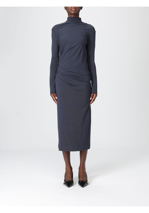 Dress BRUNELLO CUCINELLI Woman color Blue