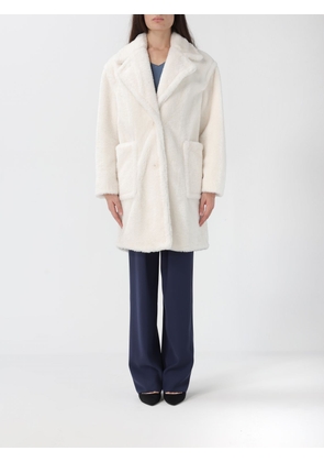 Coat BOSS Woman color White