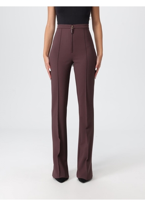 Pants ELISABETTA FRANCHI Woman color Wine