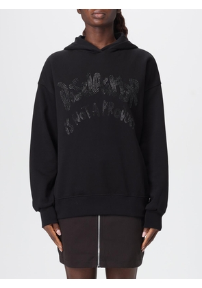 Sweatshirt DISCLAIMER Woman color Black