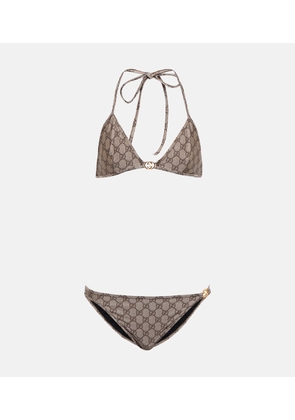 Gucci GG halterneck bikini