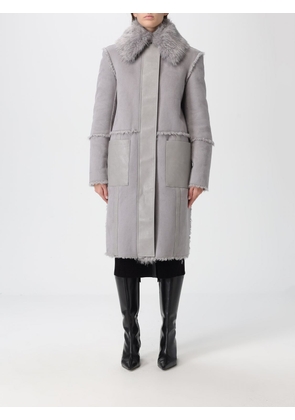 Coat PATRIZIA PEPE Woman color Pearl