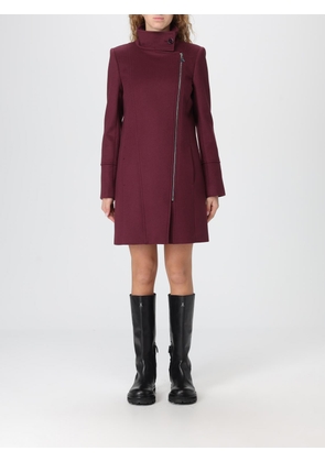 Coat PATRIZIA PEPE Woman color Burgundy