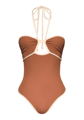 Johanna Ortiz Sea Salt One-Piece Swimsuit - Moda Operandi