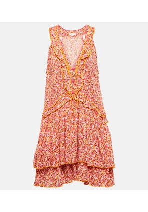 Poupette St Barth Mae floral minidress