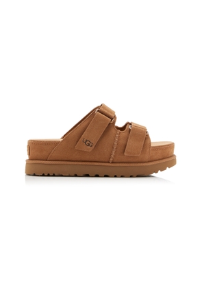 UGG Goldenstar Hi Sheepskin Slide Sandals - Moda Operandi