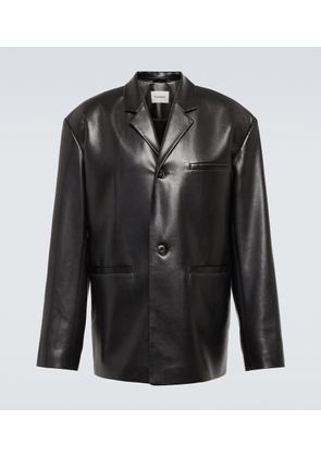 Nanushka Sanco faux leather jacket