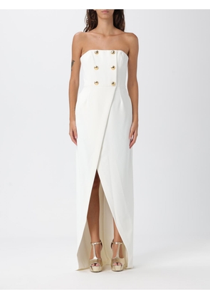 Dress ELISABETTA FRANCHI Woman color Ivory