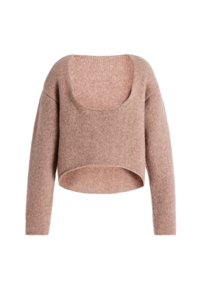 Aisling Camps Reversible Round Wool-Blend Sweater - Moda Operandi