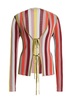 Third Form Exclusive Rythym Striped Knit Top - Moda Operandi