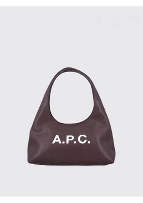 Shoulder Bag A. P.C. Woman color Brown