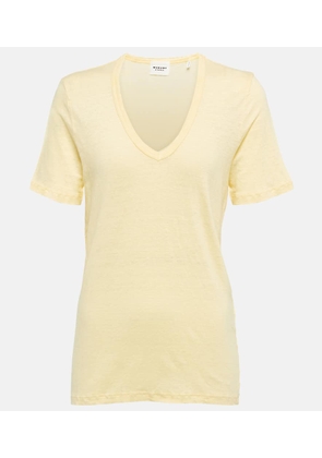 Marant Etoile Kranger linen jersey T-shirt