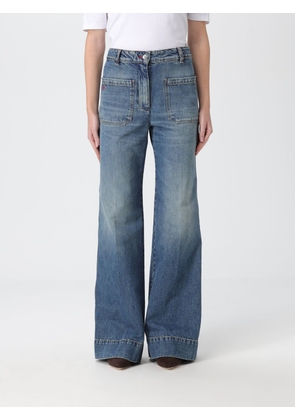 Jeans VICTORIA VICTORIA BECKHAM Woman color Denim