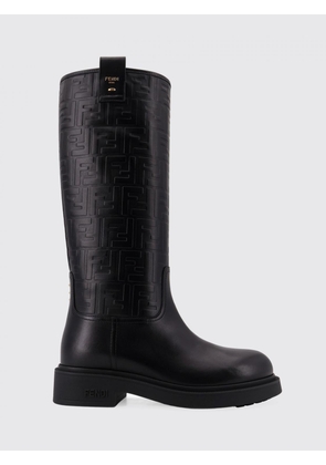 Boots FENDI Woman color Black