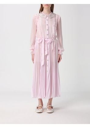 Dress SELF-PORTRAIT Woman color Pink