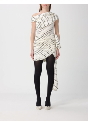 Dress SELF-PORTRAIT Woman color Yellow Cream