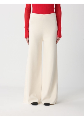 Pants MAX MARA Woman color Ivory