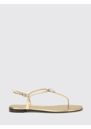 Flat Sandal GIUSEPPE ZANOTTI Woman color Gold