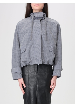 Coat PINKO Woman color Grey