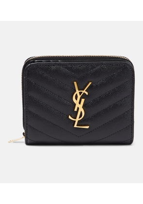 Saint Laurent Cassandre matelasse leather wallet