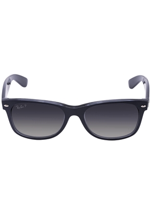Ray Ban New Wayfarer Classic Polarized Blue Gradient Unisex Sunglasses RB2132 660778 55