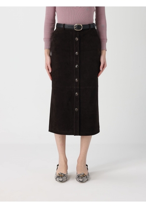 Skirt SELF-PORTRAIT Woman color Brown