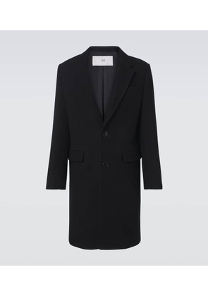 Ami Paris Single-breasted wool coat