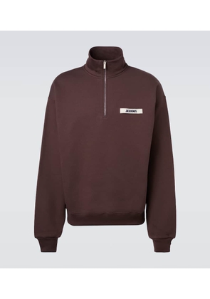 Jacquemus Gros Grain cotton fleece sweatshirt