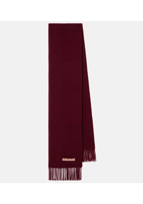 Acne Studios Canada wool scarf