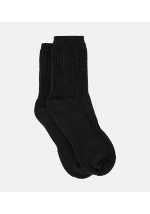Loewe x On logo jacquard cotton terry socks